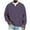 Purple, variant on Mens Long Sleeve Pullover Hoodie Solid Color Polyester Winter Layer Activewear Sports Wear Daily Wear Spring Fall Camp Wear Walk Wear Hike Wear