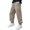 Khaki, variant on Ruyang Corduroy Jogger Pants for Boys Letter Print Harem Pant Kids Elastic Waist Sweatpants Fall Lightweight Running Pants