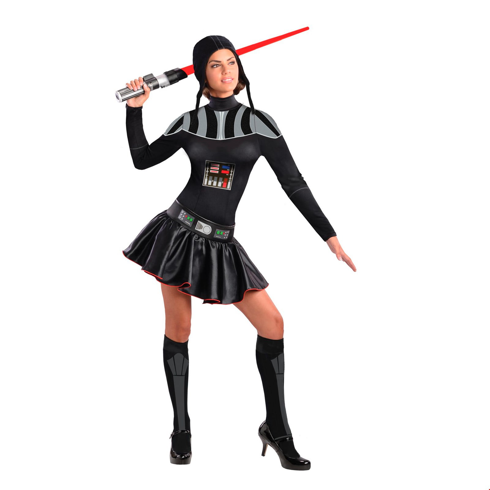 Star Wars Womens Female Darth Vader Halloween Costume - Walmart.com.