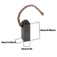thumbnail image 5 of 10PCS Carbon Brushes Motor Brush for Electric Replacement set 5*6*14mm likeweier, 5 of 6