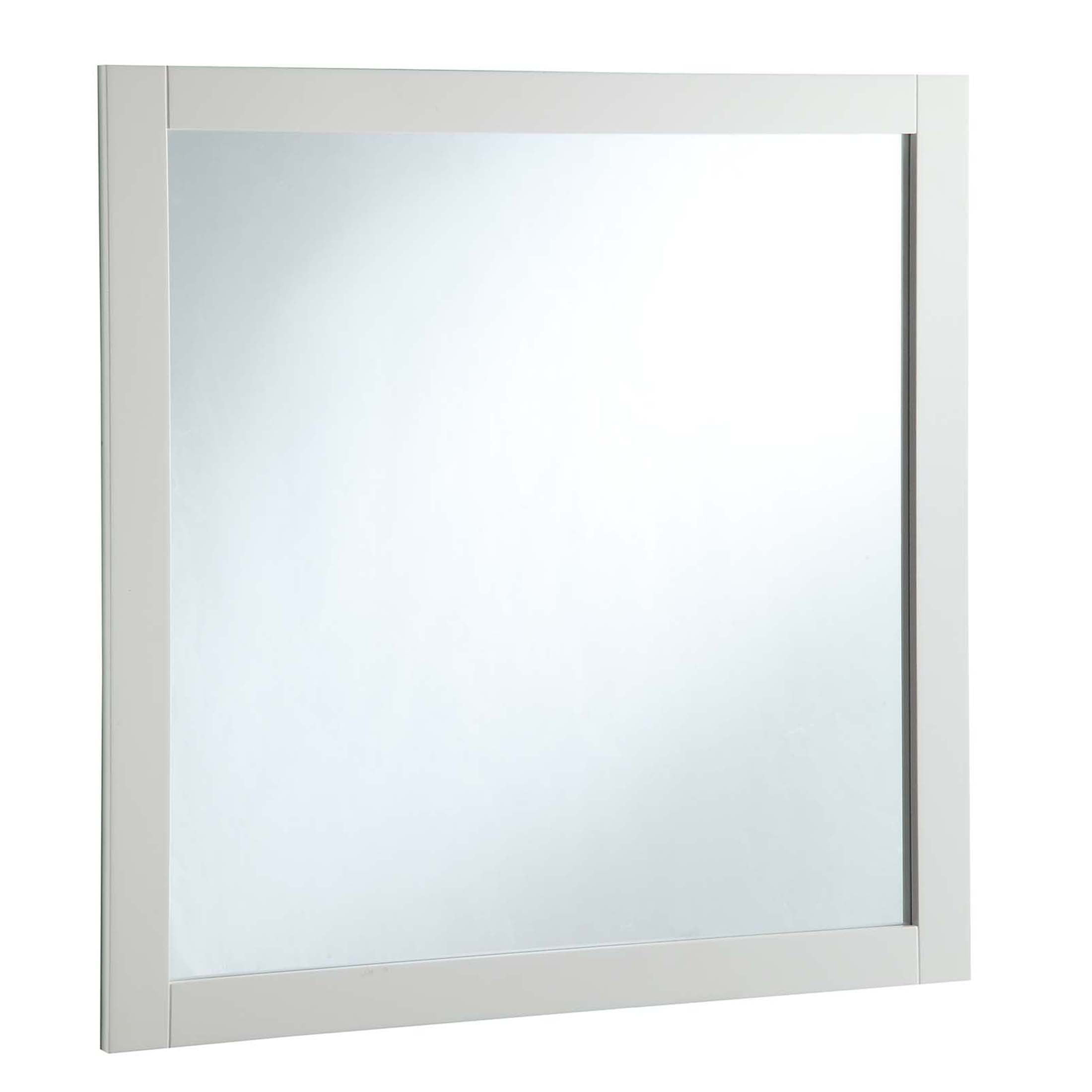 Design House 547224 Vanity Mirror 30", Solid Wood Frame ...