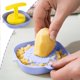 thumbnail image 1 of Garlic Press Ginger Crusher Rotary Grinder Kitchen Tool Food Mincer Masher Chopper Peeler Slicer Grater Gadget with V-Shape Spout Easy Clean Dishwasher Safe Durable Plastic Cooking Utensil Accessory, 1 of 7