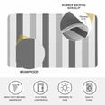 thumbnail image 3 of Grey Striped Door Mat Indoor Outdoor, Minimalist Farmhouse Stripe Non Slip Welcome Mat with Rubber Backing, Absorbent Fabric Front Door Mats Entryway Rug for Home Patio Entrance 20"x31.5", 3 of 9