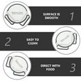 thumbnail image 2 of Shisuyan Easy To Clean Baking Mat Liquid Silicone 1Pack 21.5x8.3x0.3In, 2 of 8