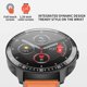 thumbnail image 2 of Reloj inteligente MT16 con pantalla táctil completa para hombre, reloj deportivo con rastreador de actividad física, llamadas, resistente al agua IP67, reloj inteligente con temperatura, color rojo, 2 of 5
