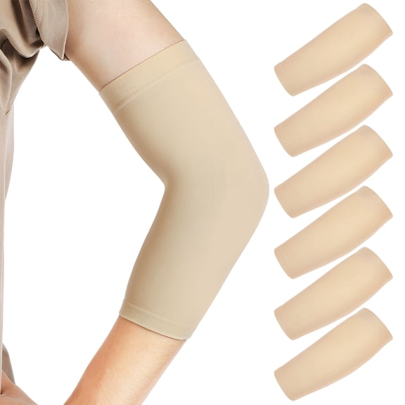 TELOLY 3 Pairs Forearm Sleeves Upper Arm Cover Elbow Sleeve Sports Wrist Protector Upper Arm Sleeve Wrist Brace