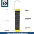 thumbnail image 6 of Droll Yankees Metal Finch Sock Bird Feeder (Yellow), 6 of 7
