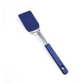 thumbnail image 2 of Stainless Steel Blue Flexible Nylon Spatula - Small - Blue 10.75x2x3.25, 2 of 2