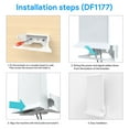 thumbnail image 3 of Soporte De Enrutador, Soporte Estable, Fácil De Instalar, Soporte De Montaje En Pared Para Enrutador De Baja Interferencia Para Enrutadores WiFi De Malla Starlink V2, 3 of 7