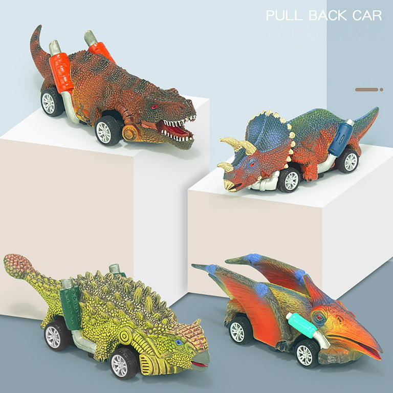 Vikakiooze Boys Toys Age 2-3 Years Old Kids Toys 2+ Year Old Boy  Transforming Dinosaur Toys Dinosaur Transformer Car Toy Pull Back Dino Race  Car Clearance 