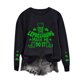 thumbnail image 2 of Herrnalise - Sudadera con estampado de trébol del Día de San Patricio para mujer, sudadera con trébol irlandés, suéter holgado de manga larga, prepárate para la grandeza por menos, 2 of 4