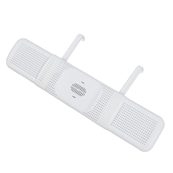 Deflector de ventilacia de aire acondicionado, fácil de instalar respirable amplio compatibilidad resistente a goteo pp acondicionador deflector para hotel en casa