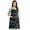 Black, variant on Vargottam 100% Cotton Twill Apron - Adjustable Neck & Long Ties with 2 Front Pockets - Kitchen Cooking Apron for Men & Women