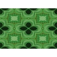 thumbnail image 1 of Ahgly Company Machine Washable Indoor Rectangle Transitional Deep Emerald Green Area Rugs, 3' x 5', 1 of 7