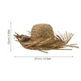 thumbnail image 3 of WRISTBIQUE Women Hats Sun Hat Beige 1Pcs, 3 of 10