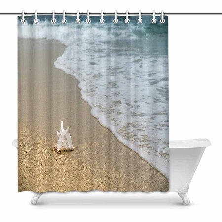 Pop Beach Sea Shell Shower Curtain Decor 60x72 Inch Walmart Canada