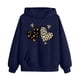 thumbnail image 4 of Cowsor Little Girls Outfits 2 Piece Toddler Long Sleeve Sweatshirt Leggings Pants Clothing Set, 4 of 6