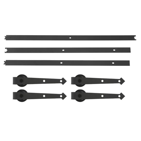 Door Rail, Splicing Barn Door Hanging Rail, Barn Door Hanging Rail for Cabinet Sliding Closet