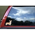 thumbnail image 2 of StickerTalk Right Facing Fawn and White Corgi Vinyl Sticker, 5 inches x 4 inches, 2 of 2