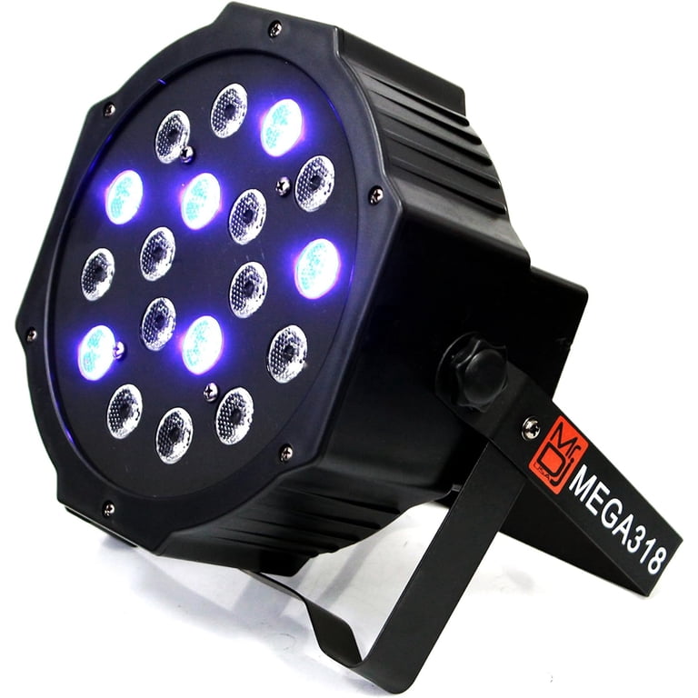BeamZ Pro BBP54 - Batterij Uplight Par 4x 12W Ook voor buiten, 6-in-1 RGBAW-UV LED
