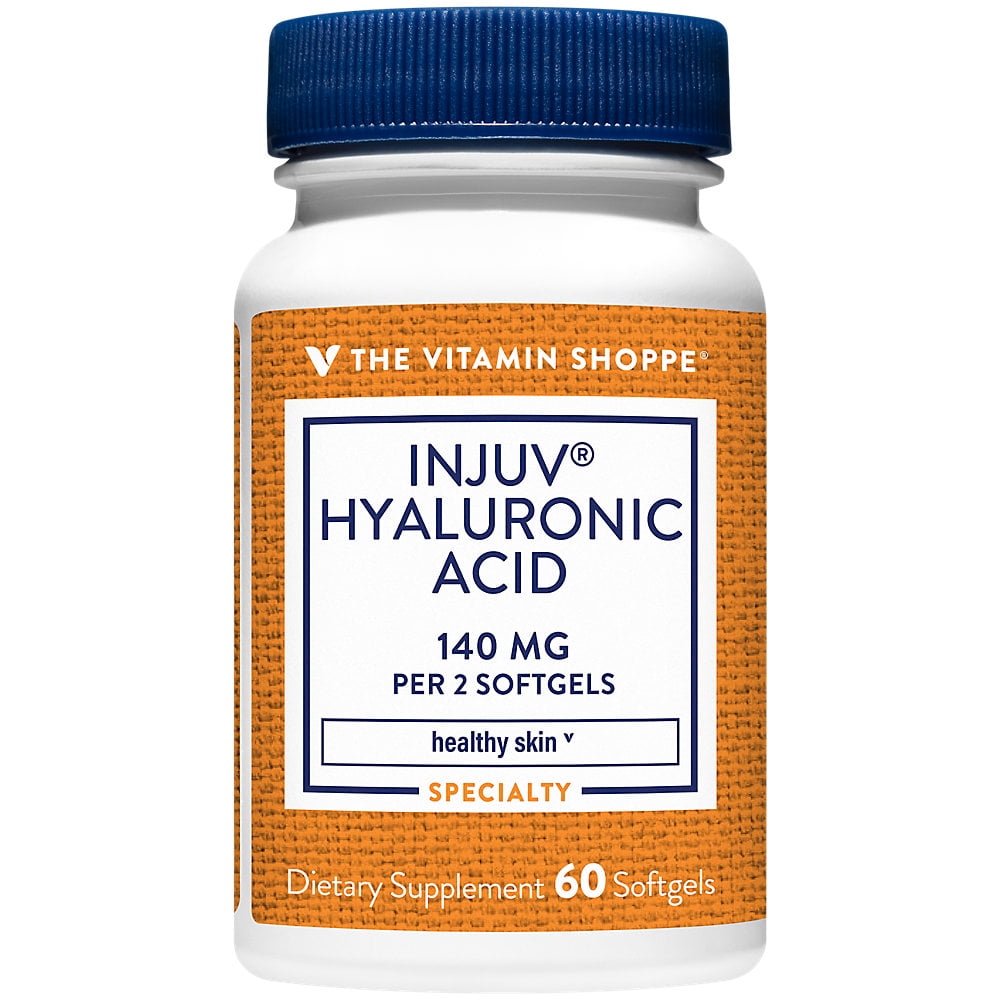 The Vitamin Shoppe Injuv Hyaluronic Acid 140MG (Rooster Comb Extract