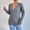 Gray, variant on Warm Sweaters For Women Sevevn Women's V Neck Long Sleeve Open Back Knit Loose Oversized Pullover Sweater Top
