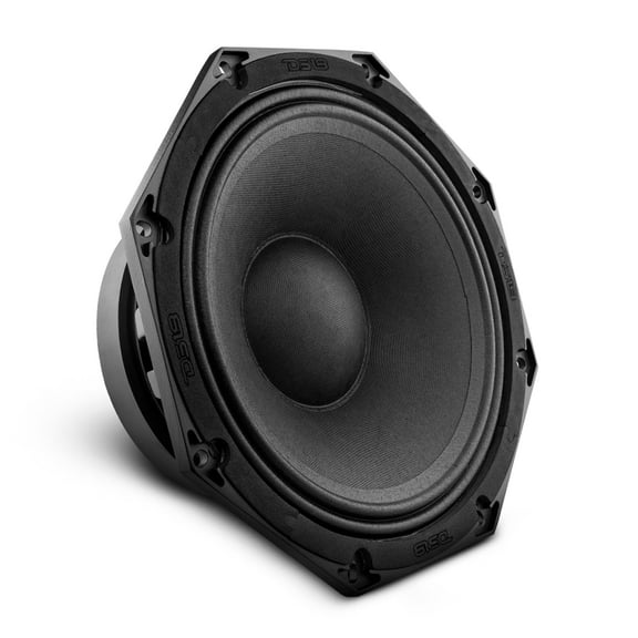 DS18 Lightweight Car Speakers, MDF Black, 10"