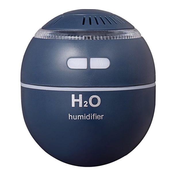 Humidificador personal de escritorio compacto y colorido, súper silencioso, 120 ml USB azul descargado