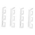 thumbnail image 4 of Estante de almacenamiento para cañas de pescar, estable, universal, para montar en la pared, para el hogar y el garaje. Blanco, 4 of 9