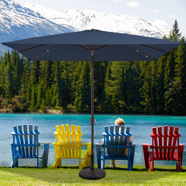 10 umbrella patio off set WestinTrends ft Outdoor Solar LED Cantilever with Base Weights, Dark Green Game Room Art and more BCP sets Color:Canopy Green ROWLEY x ROXY Rosewood