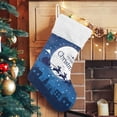 thumbnail image 5 of Coolnut 17.7 Inch Christmas Stockings, 2 PCS Winter Christmas Elk Presonalized Large Stocking Sock for Family Holiday Xmas Party Decorations, 5 of 6