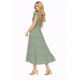 thumbnail image 4 of FashionStream Smocked Bodice Tiered Sundress, Women's, 4 of 5