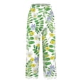 thumbnail image 3 of Green Women's Casual Pants, Women'S Retro Printed Loose Pocket Patchwork Casual Cotton And Linen Pants,Women's Casual Pants L, 3 of 6