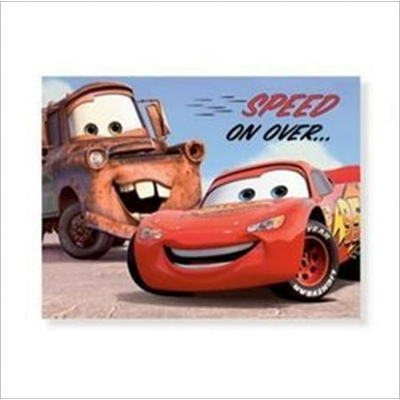 Cars Invitations w/ Env. (8ct)