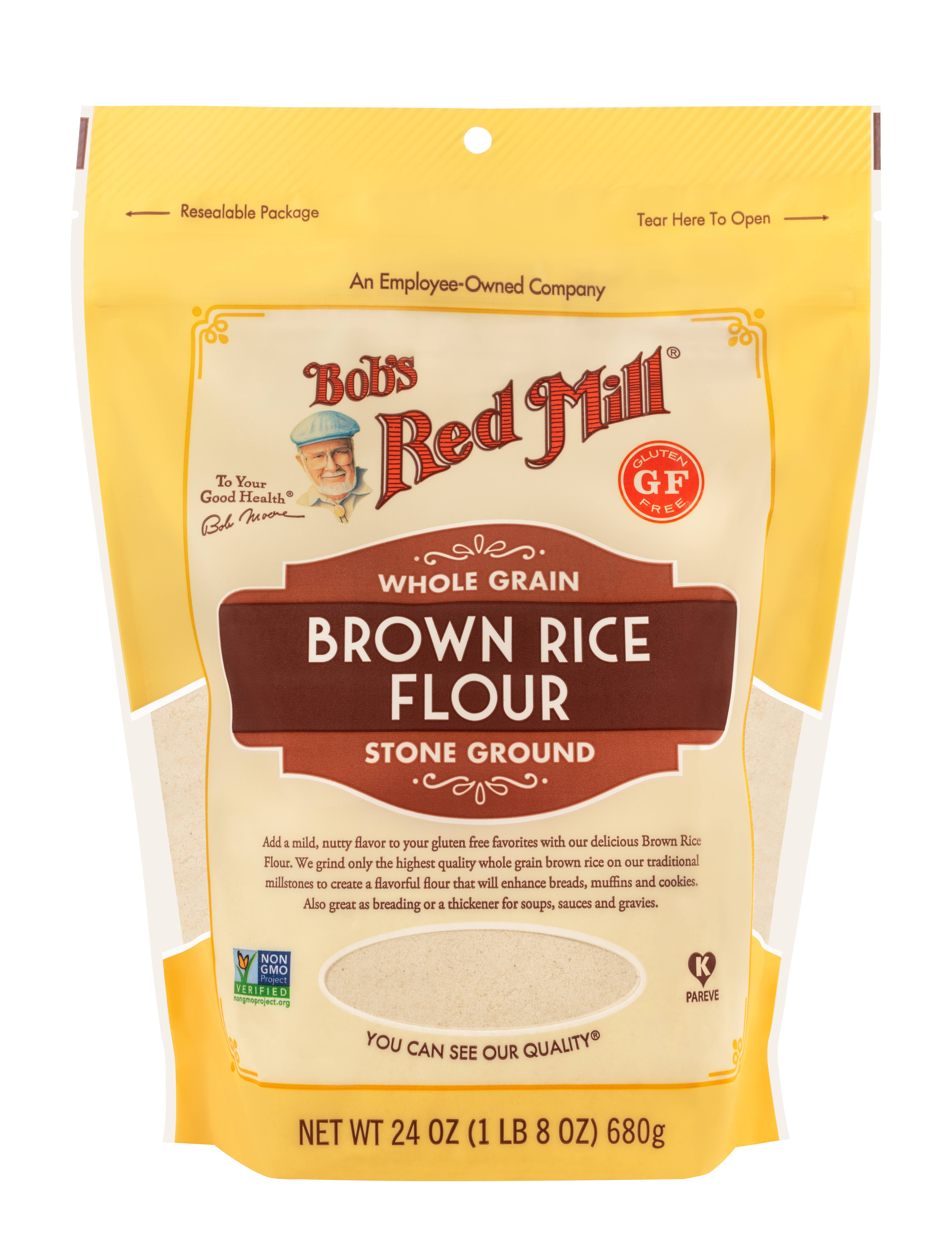 Bob's Red Mill Brown Rice Flour, 24 oz - Walmart.com