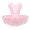Pink, variant on DPOIS Girls Kids Ballet Tutu Dress up Ruffles Tulle Skate Leotard Dancewear