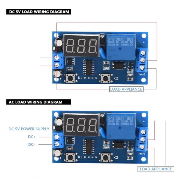 Cycle Timer Relay Function Akozon High Quality Cycle Timer Relay, Delay Relay, For Controling The ...