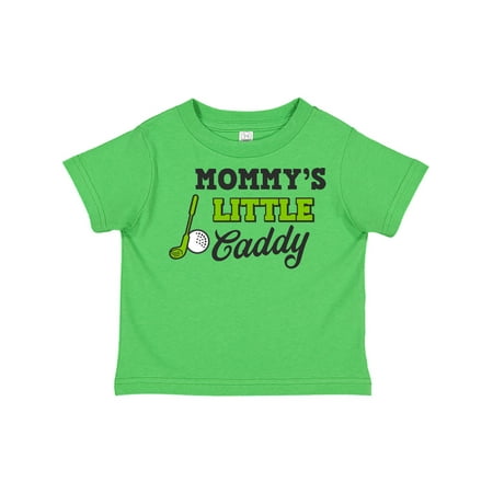

Inktastic Mommys Little Caddy with Golf Club and Ball Gift Toddler Boy or Toddler Girl T-Shirt