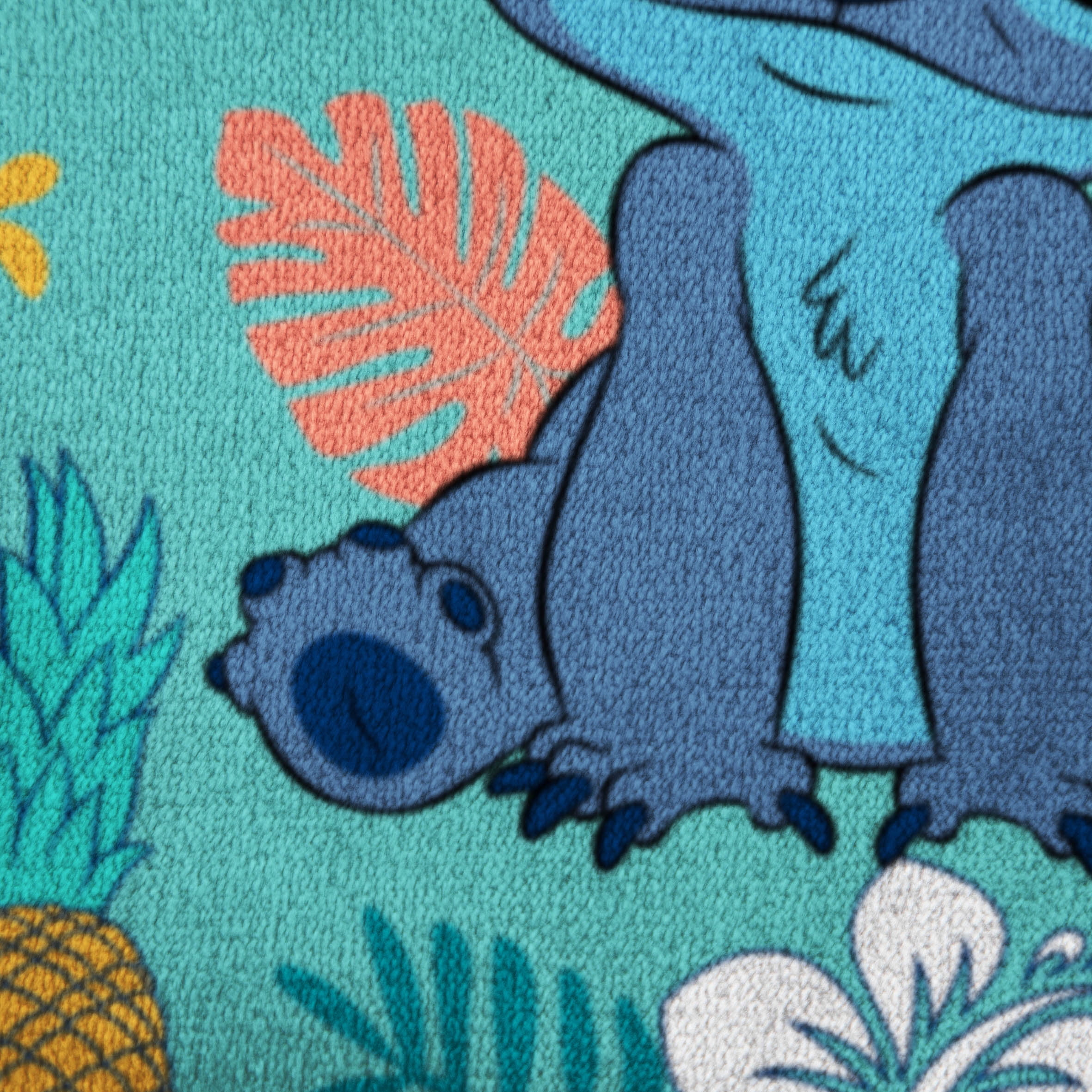 Lilo and Stitch Kids Twin/Full Blanket, 62 x 90, Microfiber, Blue, Disney
