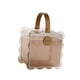 thumbnail image 3 of Bolsa de transporte para animales pequeños, bolso de viaje para ardillas pequeñas, transportador de mascotas de viaje, estuche de transporte portátil marrón, 3 of 9