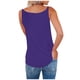 thumbnail image 4 of Karight Womens Tank Tops Half Zip V Neck Tshirts Summer Sexy Sleeveless Cami Shirts Ladies Chain Straps Casual Loose Blouses, 4 of 6