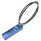 thumbnail image 1 of Cerraduras de Puerta Uxcell para Cercas Exteriores, Cerradura de Combinación de Cable de Acero de 23.6IN [Azul], 1 of 7