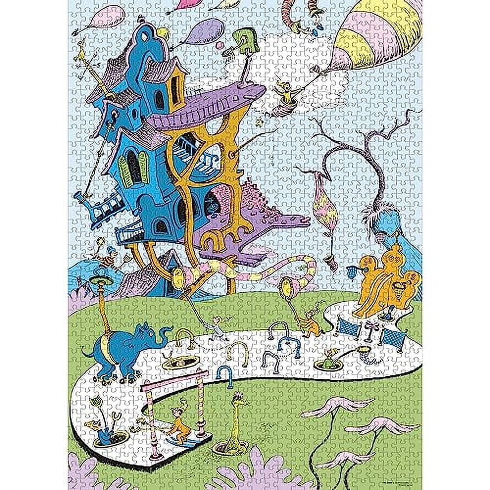 Dr. Seuss "Oh, The Places You'll Go" 1000 Piece Jigsaw Puzzle