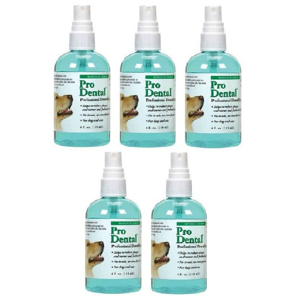 ProDental Dog Oral Health Dental Spray 4 oz Bottle Easy Use For Fresh