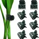 thumbnail image 5 of 60 piezas de soportes para tallos, pinzas para flores, enredaderas, herramientas de sujeción, plantas, orquídeas, pinzas de plástico para jardín, 5 of 6