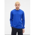 thumbnail image 2 of Camiseta Gap para hombre, manga larga, suave, para uso diario, Royal Gem M, 2 of 4