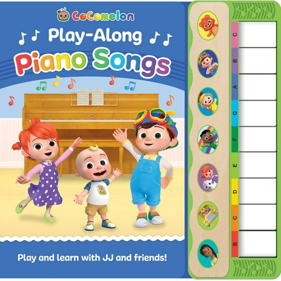 CoComelon Play-Along Piano Songs, (Board Book)