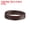 Dark Brown, variant on Uxcell 6 Pack PU Leather Loops Retaining Ring for 22mm Width Watch Band, Black