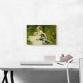 thumbnail image 2 of ARTCANVAS Madame Monet with Her Son and a Rooster 1874 Canvas Art Print by Pierre-Auguste Renoir - Size: 18" x 12" (0.75" Deep), 2 of 9