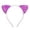 Purple_002, variant on Bmisegm Headbands for Women Carnival Childrens Candy Color Cat Ears Fascinator Thin Headband Hair Accessories One Size